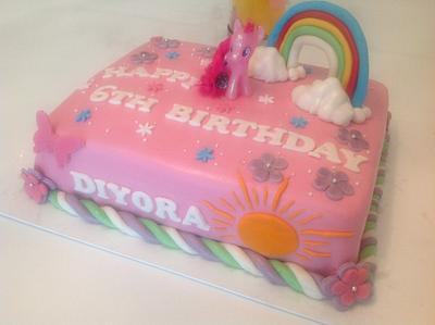 Pink little pony!!!! - Cake by Malika