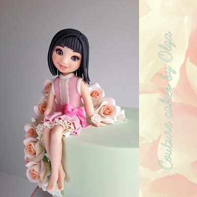 Cake for a girl - Cake by Couture cakes by Olga