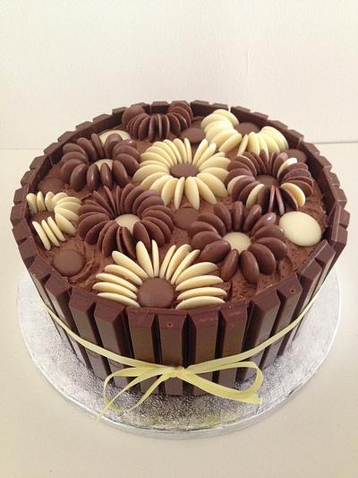 Chocolate Flower Cake - Cake by Sadie Smith