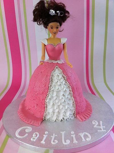 Princess Doll Cake - Cake by CakeyBakey Boutique