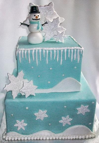 Winter Wonderland - Cake by Mandy