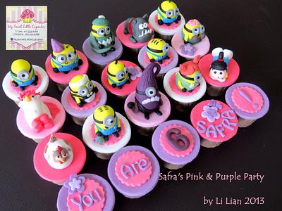 You Are 6 - Safra's Pink & Purple Party - Cake by LiLian Chong