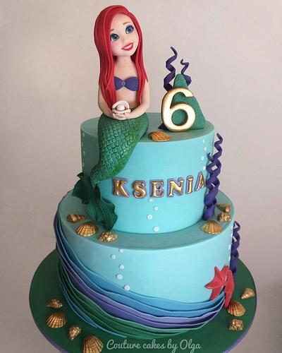 Mermaid - Cake by Couture cakes by Olga