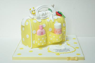 Baby Shower Cake - Cake by Sue Field