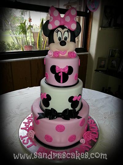 Minnie - Cake by Sandrascakes