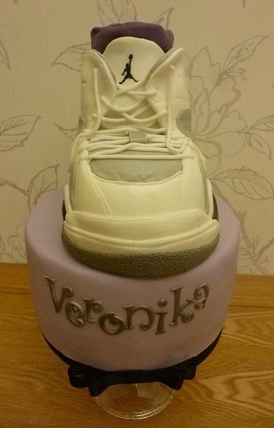 Nike Trainer Cake - Cake by Essentially Cakes