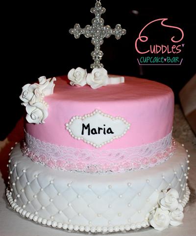 Communion - Cake by Cuddles' Cupcake Bar