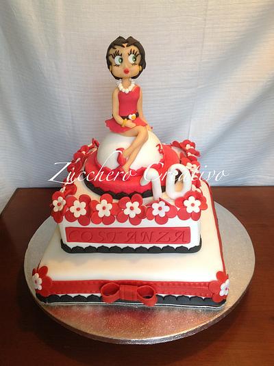 Betty Boop - Cake by ZuccheroCreativo