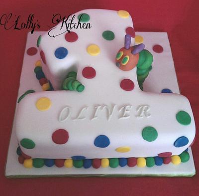 Very Hungry Caterpillar! - Cake by LollysKitchen