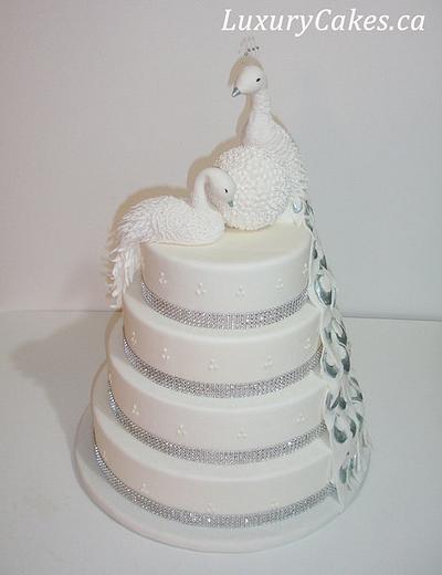 White peacock cake - Cake by Sobi Thiru