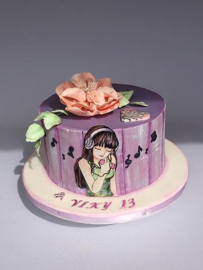 Teenage girl - Cake by Layla A