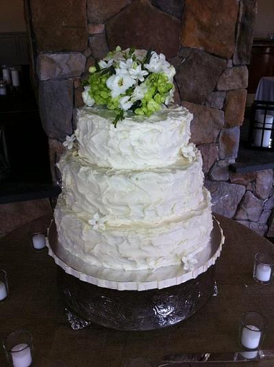 The Rustic Wedding cake - Cake by horsecountrycakes