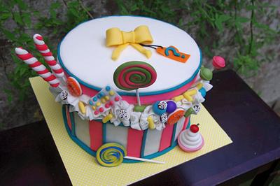 Sweet Surprise Gender Reveal Cake! - Cake by Mandy