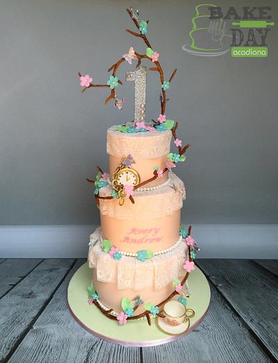 Teatime in Spring - Cake by Bake My Day Acadiana
