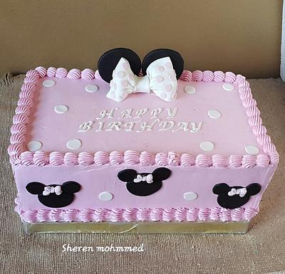 Mini mouse cake - Cake by Shery Sweet