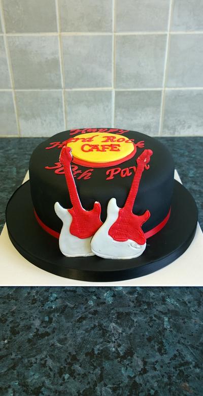 Hard Rock Cafe Cake - Cake by Beckie Hall