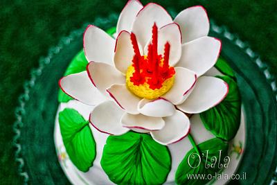 Lotus cake - Cake by Olya