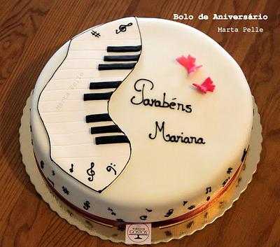 Music Cake - Cake by MartaPelle