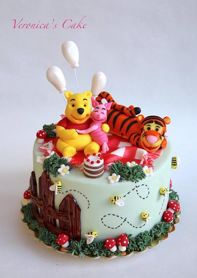 Winnie the pooh  - Cake by Veronica22