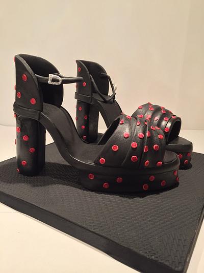 Platform shoes for The Rocky Horror Sugar Show - Cake by Sarah Leftley (Sarah's cakes)