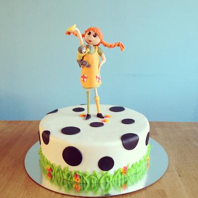 Pippi Longstocking - Cake by Simone van der Meer