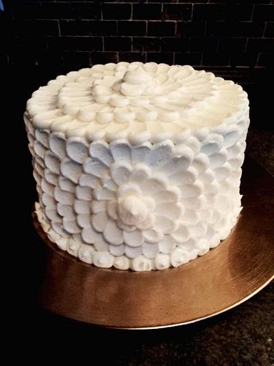 White Petals - Cake by The Cakery 