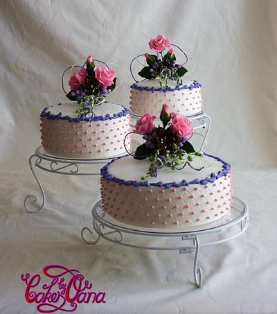 Wedding cake  - Cake by cakesbyoana