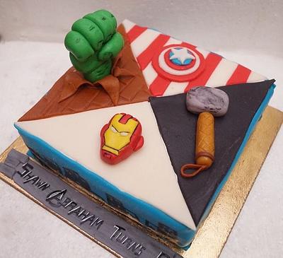 Super hero cake - Cake by Sushma Rajan- Cake Affairs