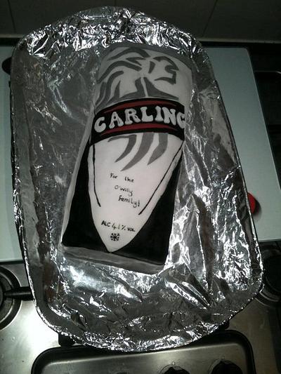 carling can cake - Cake by annaliese