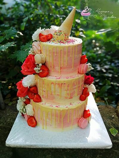 Pink magic cake - Cake by My smiling collection