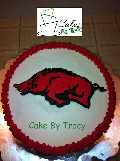 Razorbacks Cake - Cake by Tracy