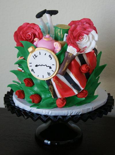 Alice in Wonderland - Cake by milissweets