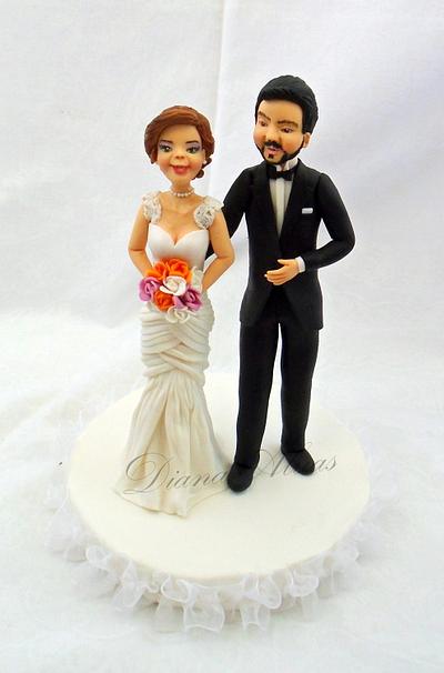 Wedding topper - Cake by  Diana Aluaş