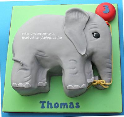 Elephant cake - Cake by Cakes by Christine