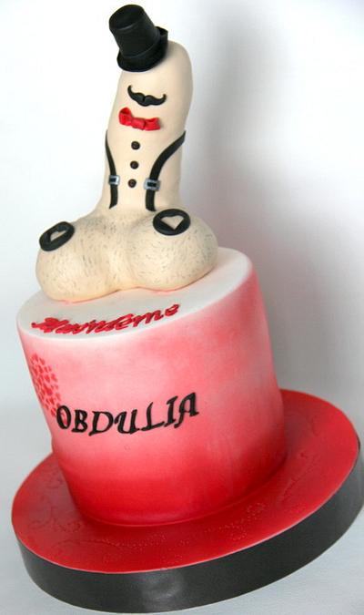 Tarta Despedida de Soltera Mostacho - Cake by SORELLAS CAKES PAMPLONA 