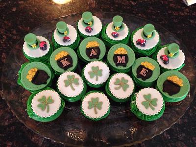 St. Patrick's Day Toppers - Cake by Charis