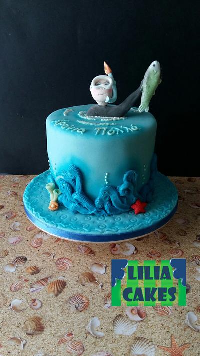 Fisherman Cake - Cake by LiliaCakes