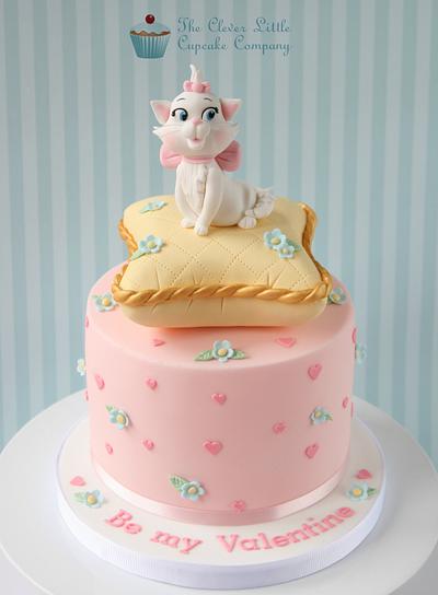 Aristocats Valentine's Cake - Cake by Amanda’s Little Cake Boutique