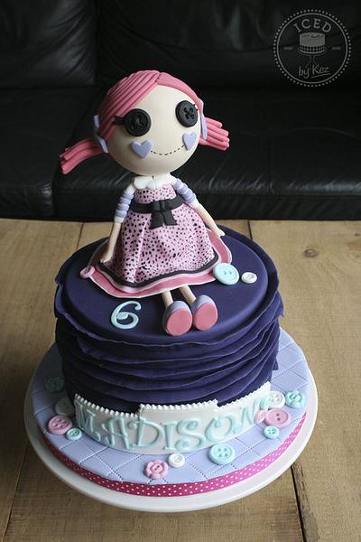 My daughter's Lalaloopsy Cake :) - Cake by IcedByKez