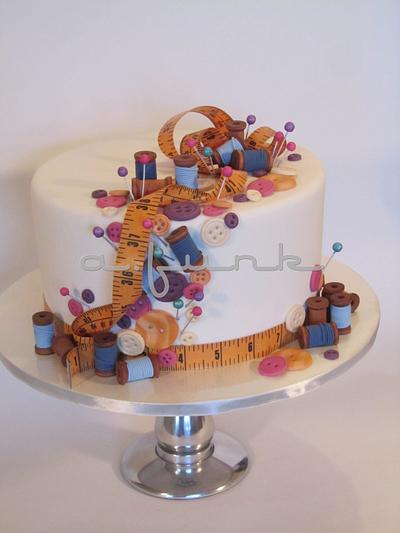 Sewing Supplies Cake - Cake by afunk