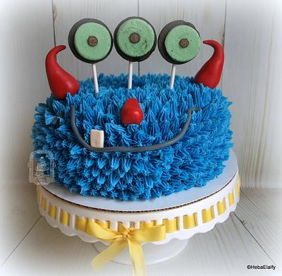 Monster 8th birthday! - Cake by Sweet Dreams by Heba 