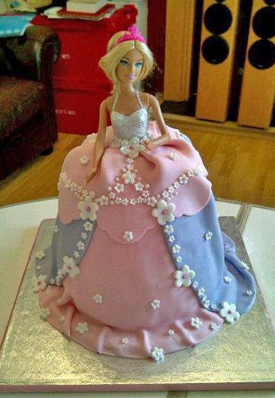 Barbie Princess Doll Cake - Cake by Milika Laveist