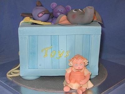 Toy Box - Cake by Julz Pilkington