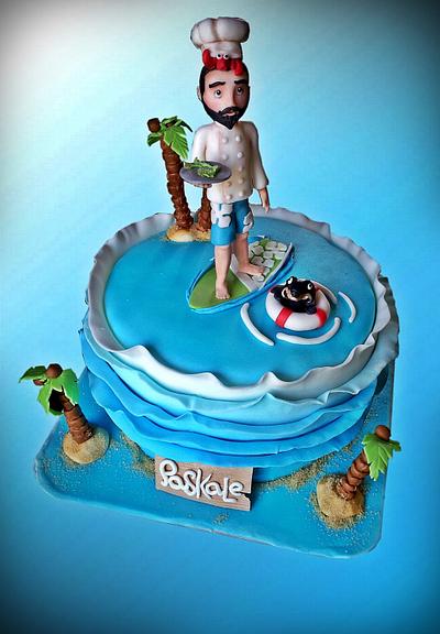 Surfer Chef  - Cake by giada