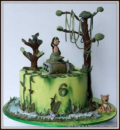 Rainforest - Cake by Jo Finlayson (Jo Takes the Cake)