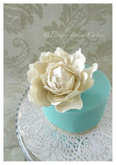 Proud Peony - Cake by Firefly India by Pavani Kaur