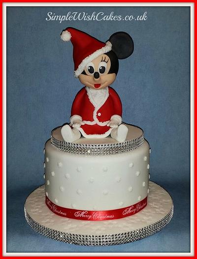 Christmas Minnie - Cake by Stef and Carla (Simple Wish Cakes)