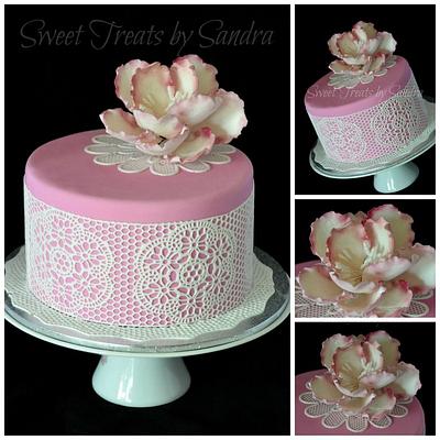 Lace Cake - Cake by Sandra