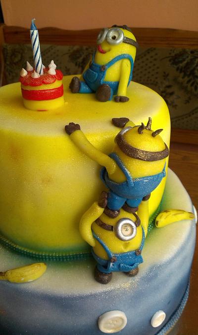 Minions for a little boy - Cake by Dana Gargulakova