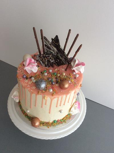 Buttercream birthday cake - Cake by Popsue
